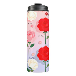 Termo Jardín de Rosas Vintage - Papel de Regalo