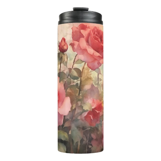 Termo Jardín Rosa (Anverso)