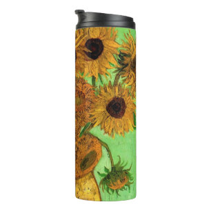 Termo Jarrón con doce girasoles de Vincent van Gogh