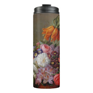 Termo Jarrón con flores de Cornelis Johannes van Hulstei