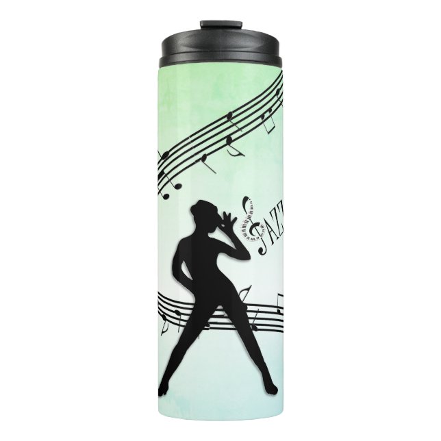Termo Jazz Dance Green Music (Anverso)