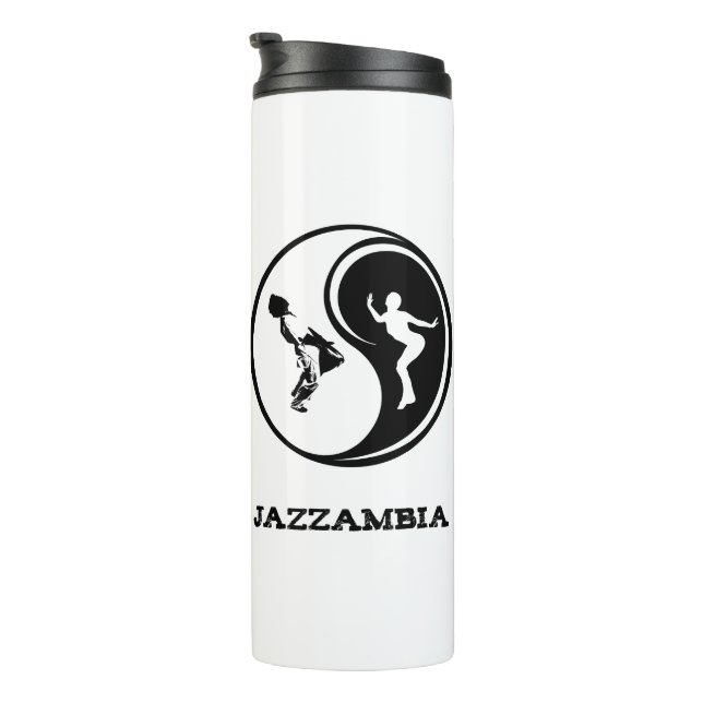 Termo Jazzambia Yin Yang Thermal Mug (Rotado hacia la derecha)