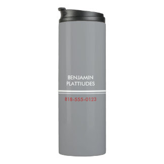 Termo JBHS VMA Black with White Logo Customizable