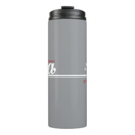 Termo JBHS VMA Negro con Logo Blanco Personalizable