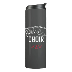 Termo JBHS VMA Negro con Logo Blanco Personalizable