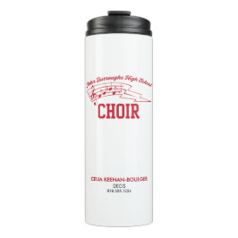 Termo JBHS VMA Personalized Name with Custom Choir
