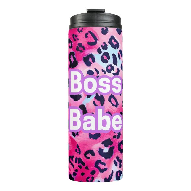 Termo Jefe Babe Tumbler - Drinkware motivacional (Anverso)