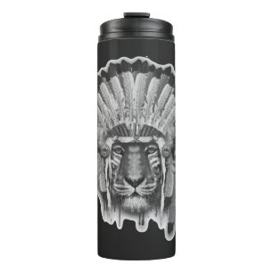Termo Jefe del tigre del nativo americano