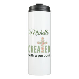 Termo Jeremías 1:5 Creada Con Un Propósito Personalizado