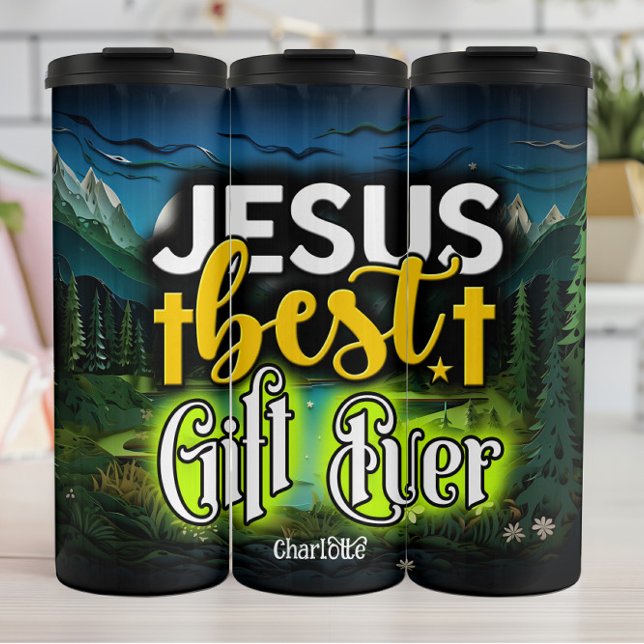 Termo Jesús: El mejor regalo de siempre resplandeciente (Subido por el creador)