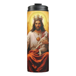 Termo Jesús en el Reino de los Cielos Taza Térmica