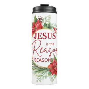 Termo Jesús es la razón para los Navidades de temporada