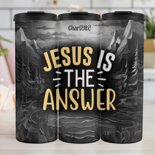 Termo Jesús Es La Respuesta Siempre