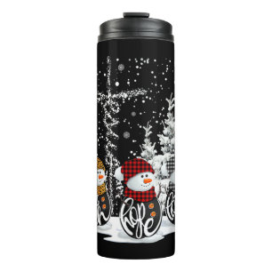 Termo Jesus Faith Hope Love Snowman Graciosos Navidad Pa