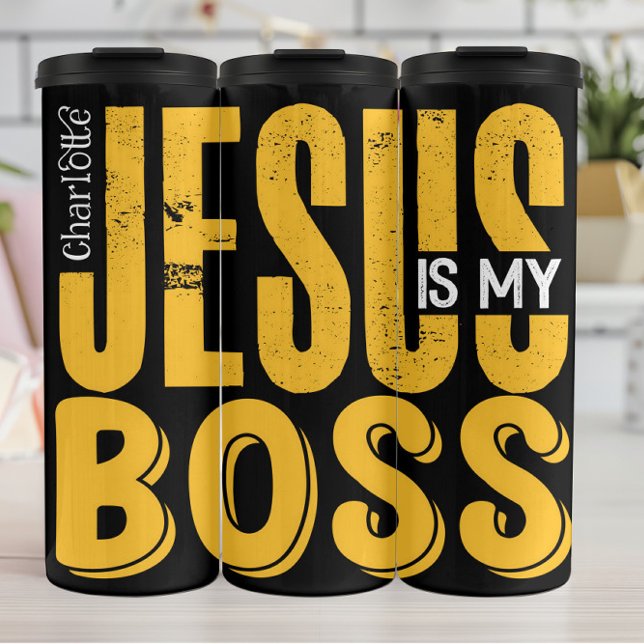 Termo Jesus Is My Boss (Subido por el creador)