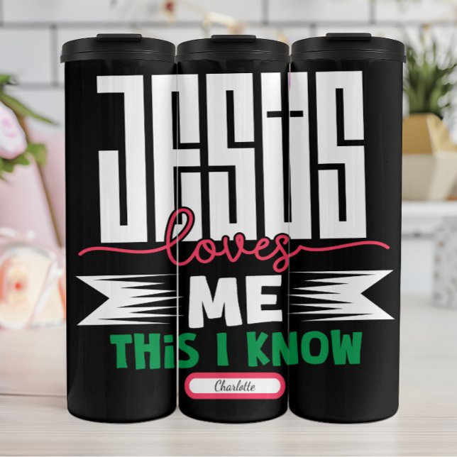 Termo Jesús Me Ama Esto Que Sé (Subido por el creador)
