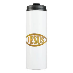 Termo ¡Jesús Personalizar Añade nombre o iniciales!