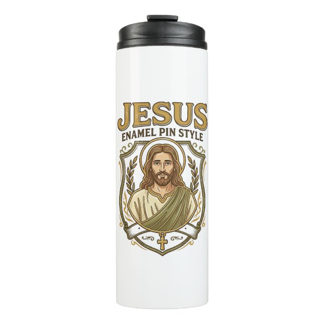 Termo Jesus Pin de Esmalte Estilo Jesus Pin de Esmalte C (Anverso)
