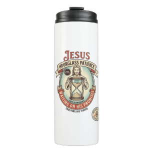 Termo Jesús Reloj de Arena Paciencia Jesús Reloj de Aren