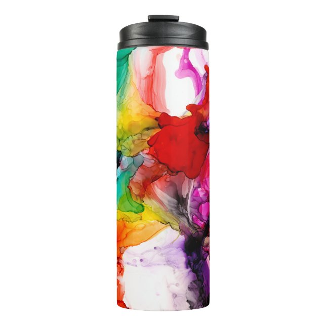 Termo Jeweltone Prisma - Acuarela (Anverso)