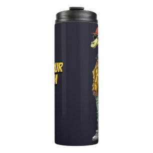 Termo Jirafa con Estilo Moda Animal