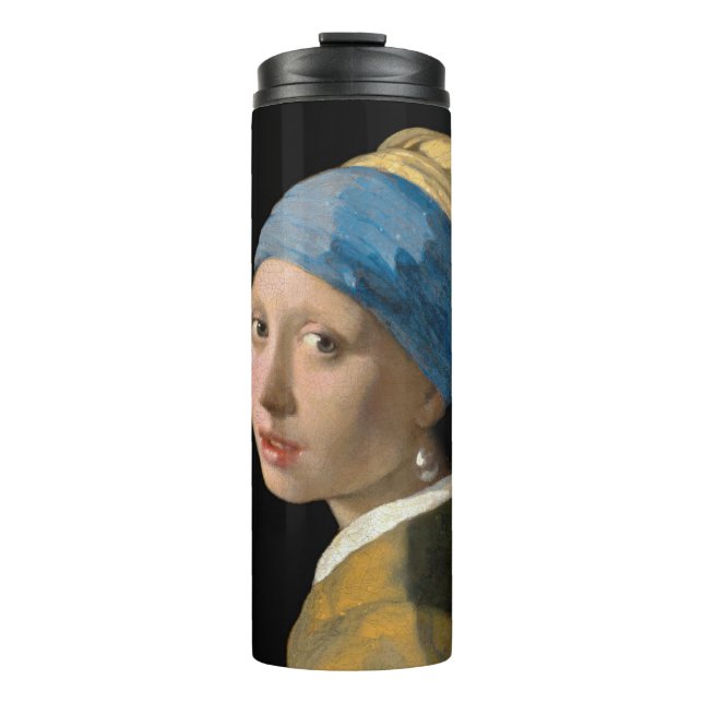 Termo Johannes Vermeer, Chica de Pearl Earring (Anverso)