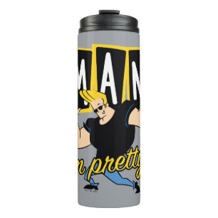 Termo Johnny Bravo - Hombre, soy Bonito