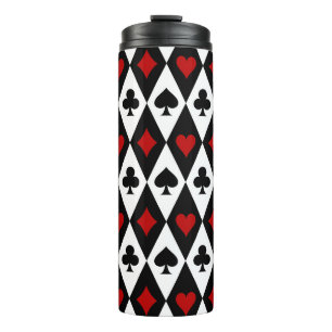 Termo Jugador de Cartas de Blackjack Casino Las Vegas