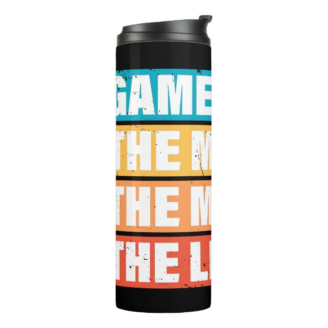 Termo Jugador. El Hombre. El Mito. La Leyenda. (Rotado hacia la izquierda)