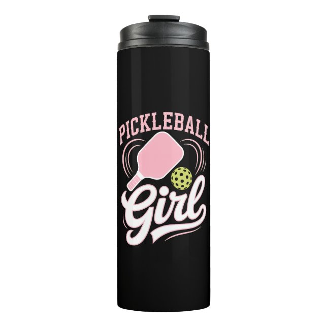 Termo Jugadora de Pickleball Chica (Anverso)