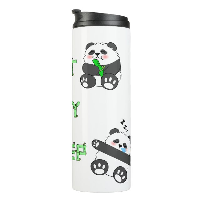 Termo Jugar Sleep Cute Baby Panda Vida Cómoda (Rotado hacia la derecha)