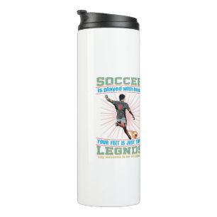Termo Jugué Fútbol Con La Cabeza