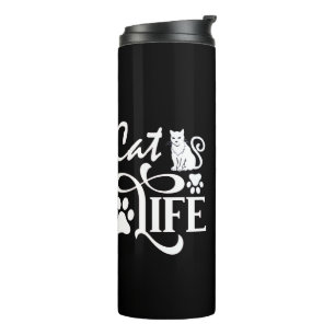 Termo Juguetes caseros para gatos conmemorativos