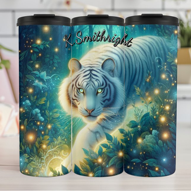 Termo Jungla de tigres blancos tropicales (Subido por el creador)