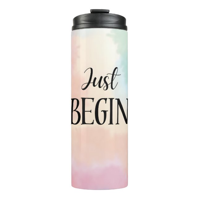 Termo Just Begin (Anverso)