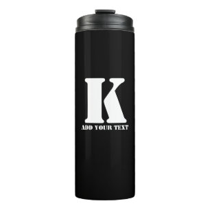 Termo K Monograma Clásico Trendy Wedding Templa