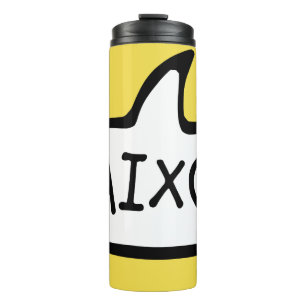 Termo ¡KAIXO! Burbuja del discurso del saludo en el País