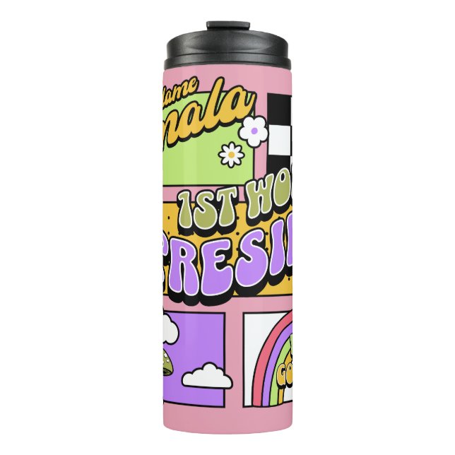 Termo Kamala Harris Primera investidura de presidenta (Anverso)