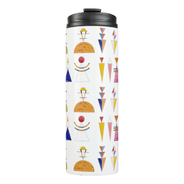 Termo Kandinsky, puerta de Kiev, esbozo de acuarela (Anverso)