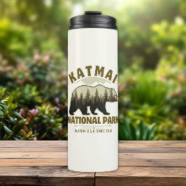 Termo Katmai National Park, Established 1918, Alaska