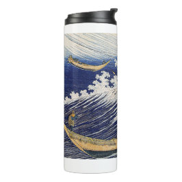 Termo Katsushika Hokusai.  olas del océano 