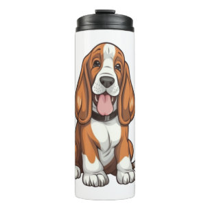 Termo Kawaii Basset Hound Puppy