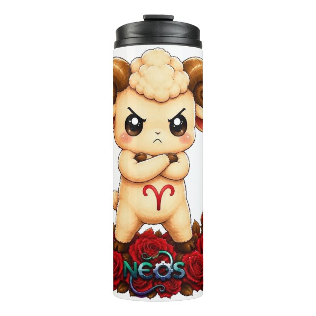 Termo Kawaii Zodiac Neos Aries (Anverso)
