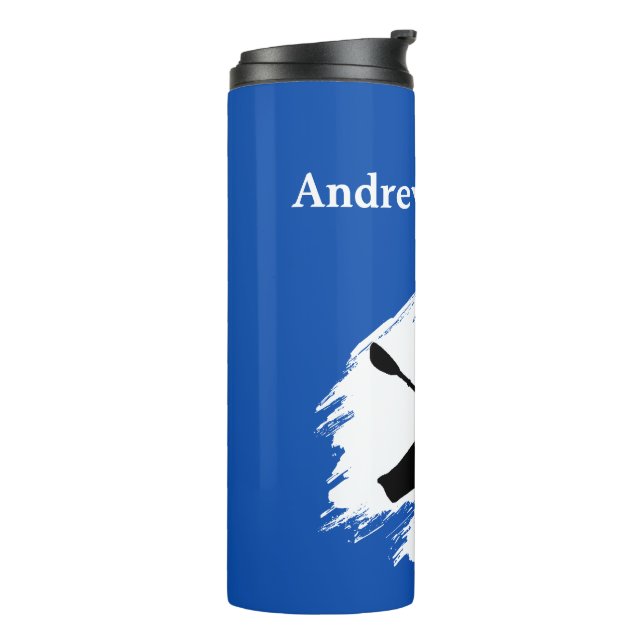 Termo Kayaking - with Kayaker silhouette - Personalize (Rotado hacia la izquierda)