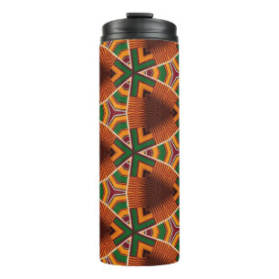 Termo Kente Geometrics Kwanza Afrocéntrico