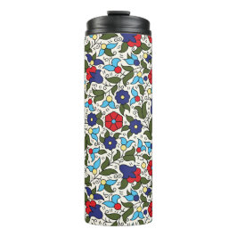 Termo Khalil Hebron Cerámica Floral Árabe Medio Oriente