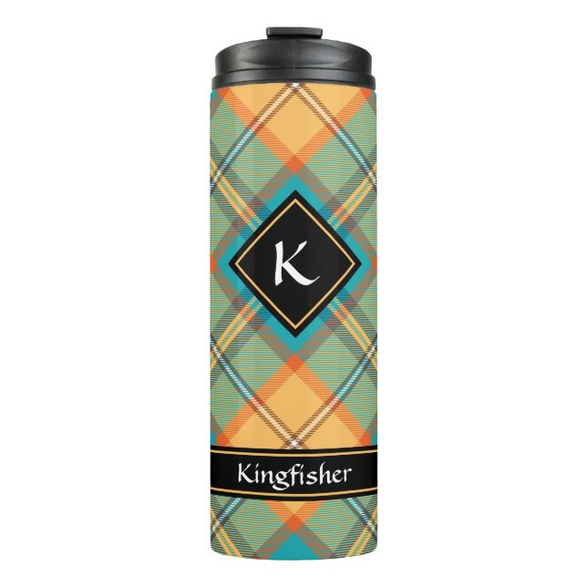 Termo Kingfisher Tartan Thermal Tumbler (Anverso)