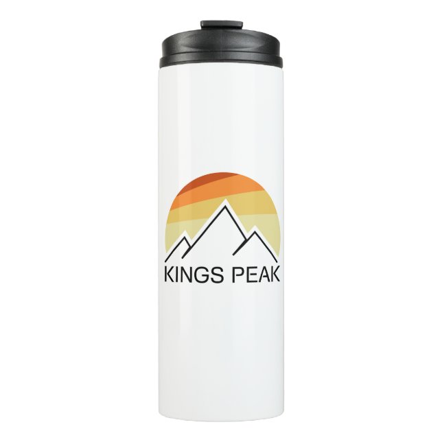 Termo Kings Peak Utah Retro (Anverso)
