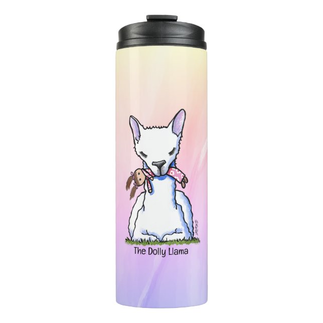 Termo KiniArt Dolly Llama (Anverso)