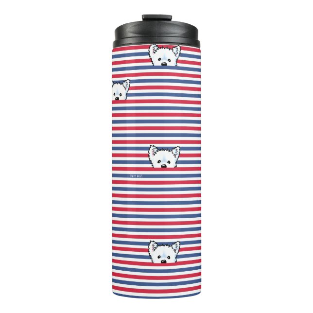 Termo KiniArt Peekaboo Westies (Anverso)